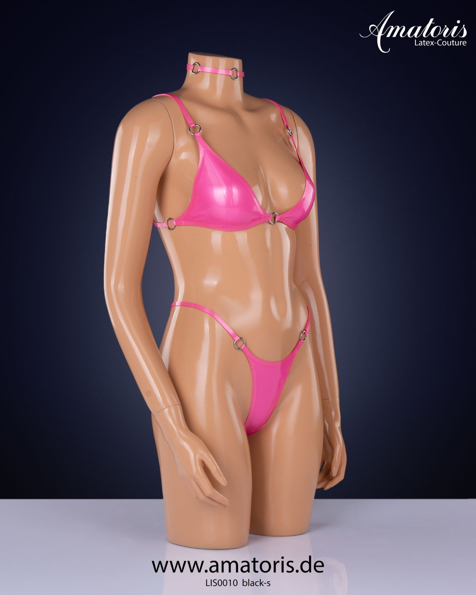 Latex-Lingerie-Set LIS0010