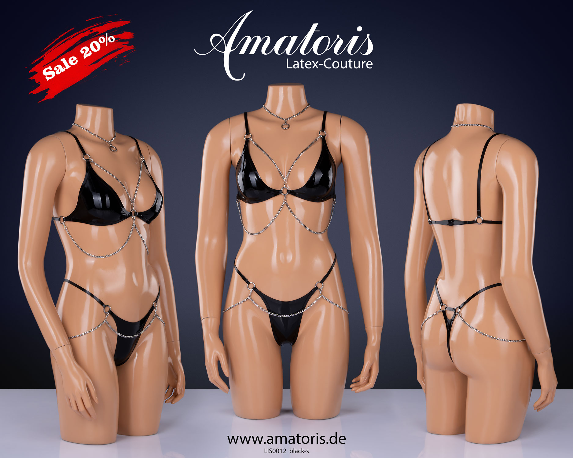 Latex Lingerie Set LIS0012 – Angebot der Woche